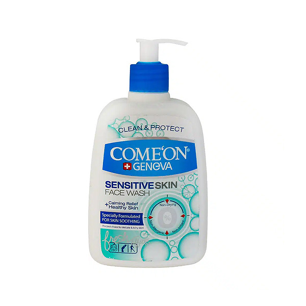 comeon-gel ژل شستشوی صورت مخصوص پوست حساس کامان - تصویر 1