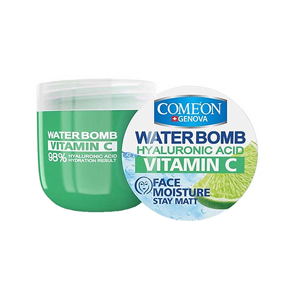 comeon-vitaminc-2 کرم آبرسان صورت کامان مدل Vitamin C حجم 200 میلیلیتر - تصویر 1