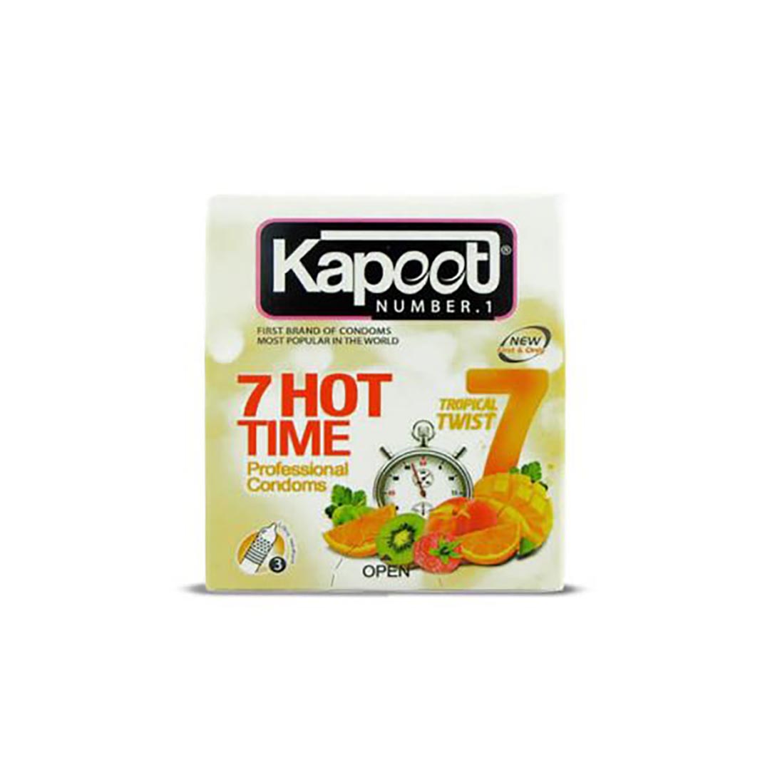 kapoot-7hot-213333682406 کاندوم 3 عددي 7 کاره گرم کاپوت - تصویر 1