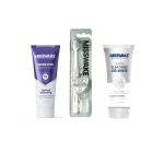 پک 3عددی خمیردندان بلیچینگ+ خمیردندان ضد زردی +مسواک نرم کلینیکال میسویک